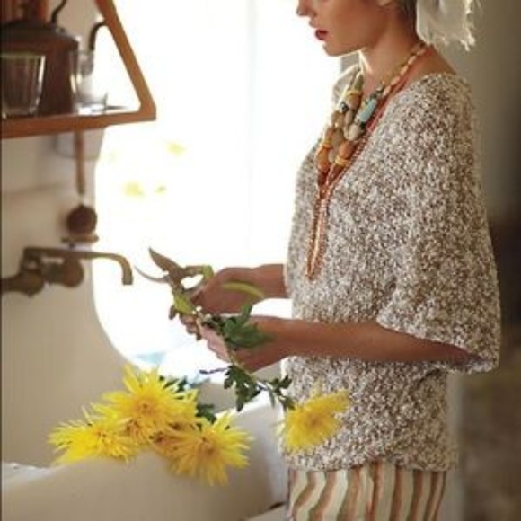 Anthropologie Sweaters - Anthropologie Stitched Horizons Pullover NWOT